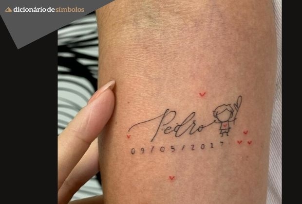 Tatuagem Para Homenagear Filho