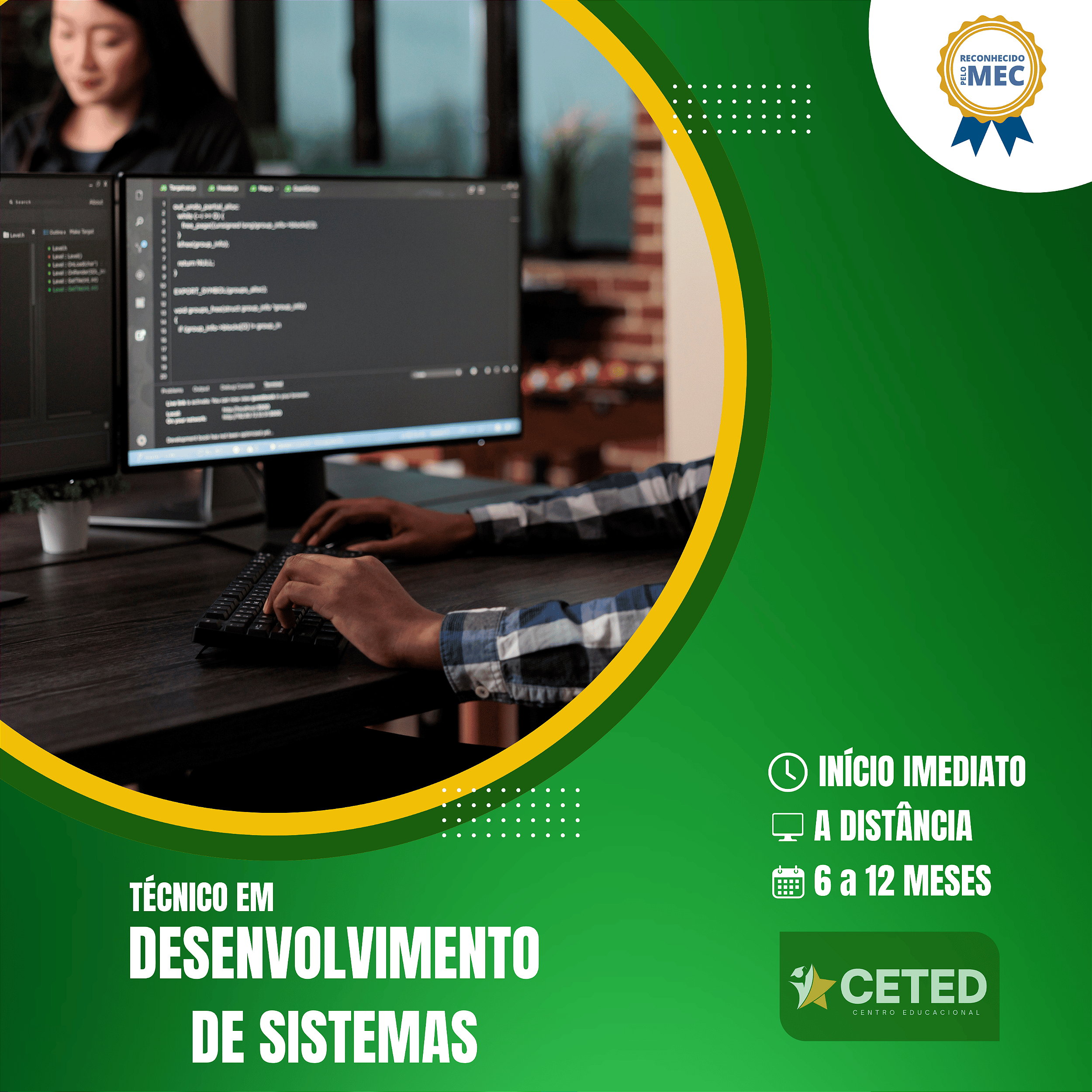 tecnico em desenvolvimento de sistemas ead