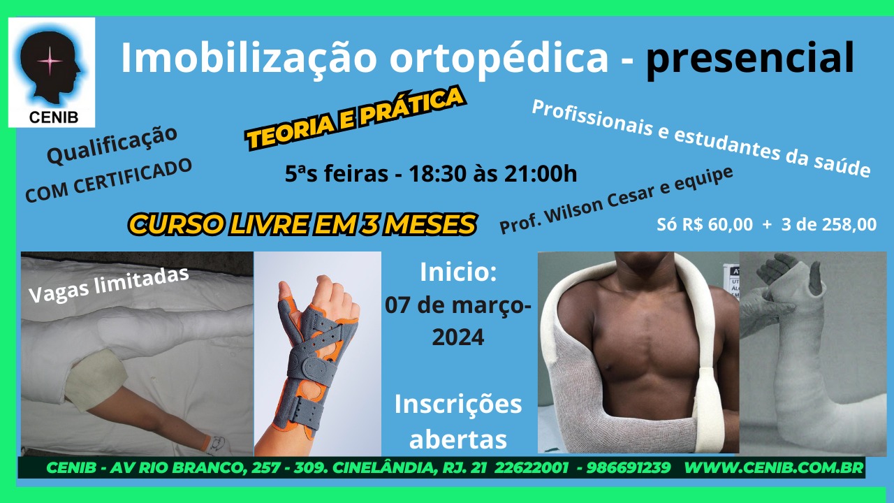 Técnico em Imobilizações Ortopédicas