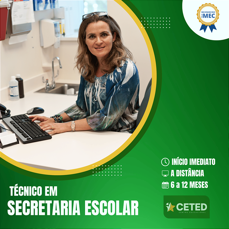 tecnico em secretariado escolar