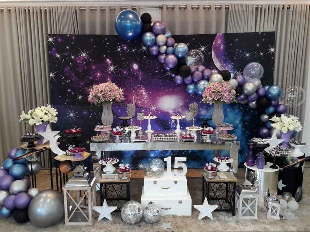 tema de festa de 15 anos simples