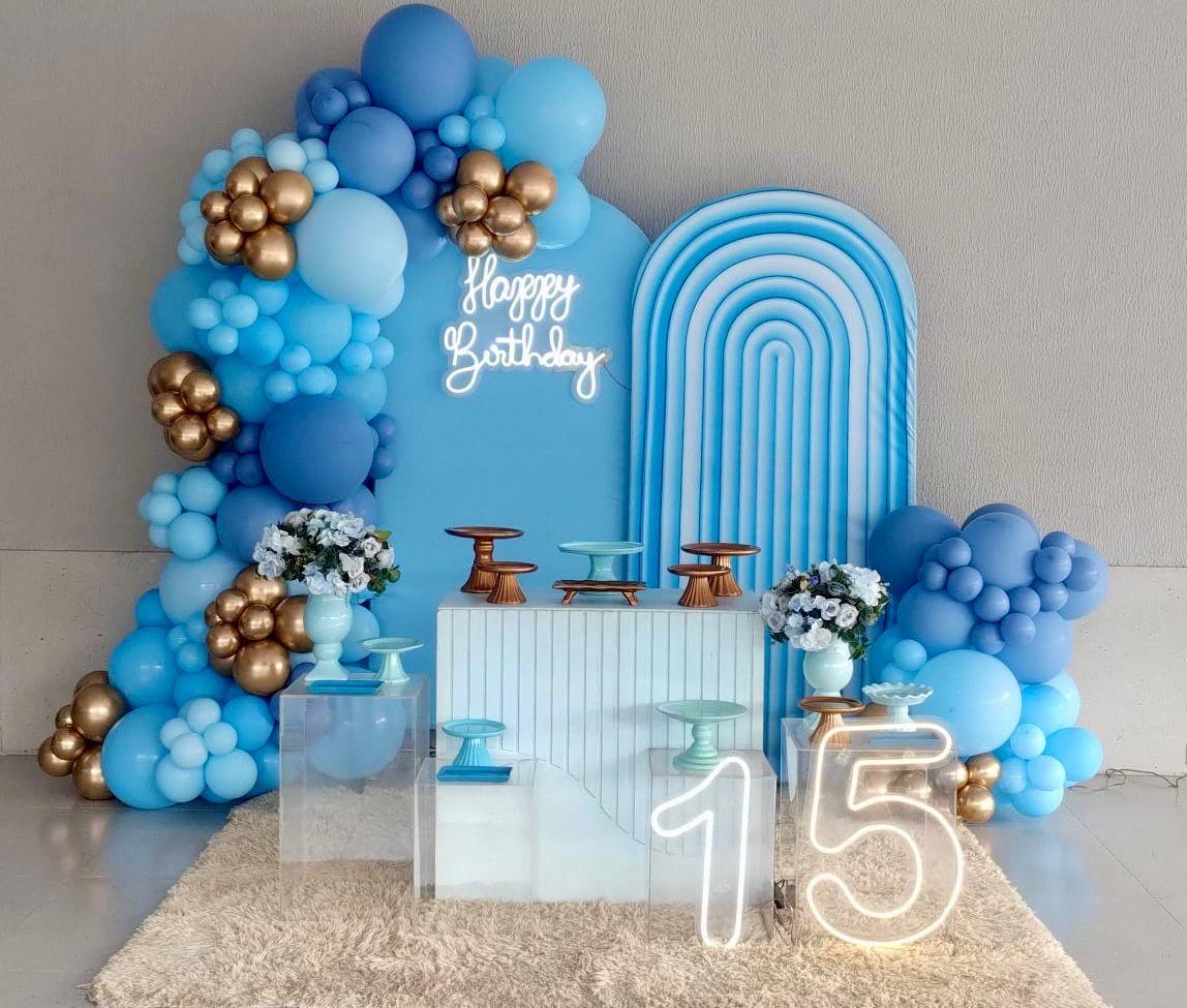 tema de festa de 15 anos luxuoso