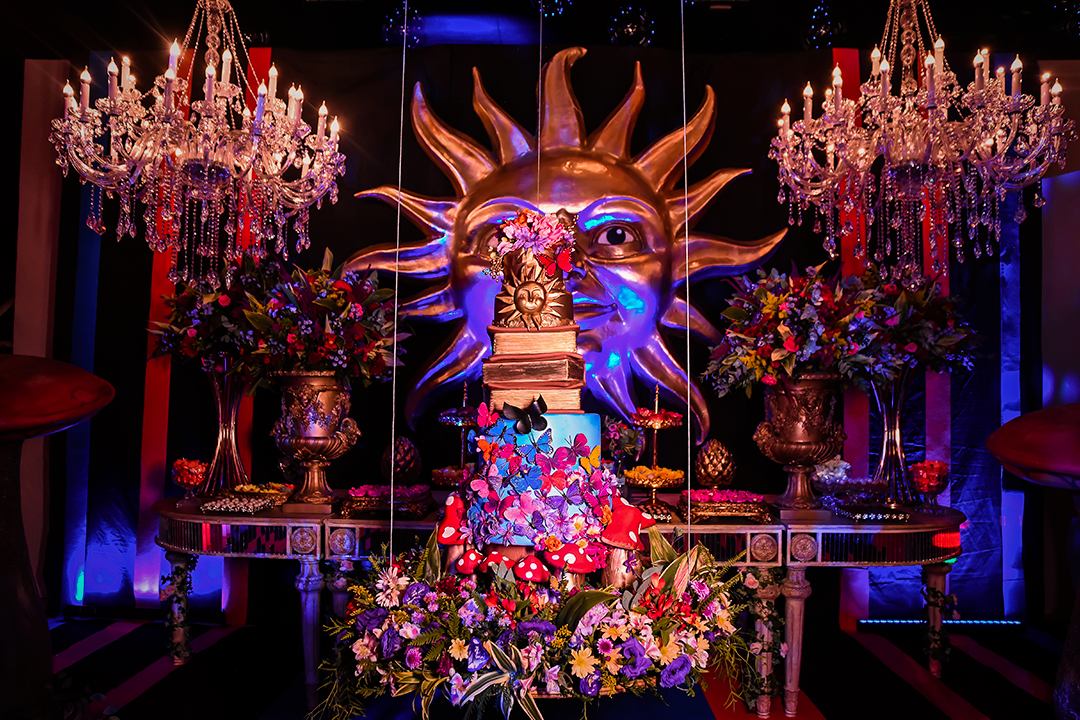 tema de festa de 15 anos luxuoso