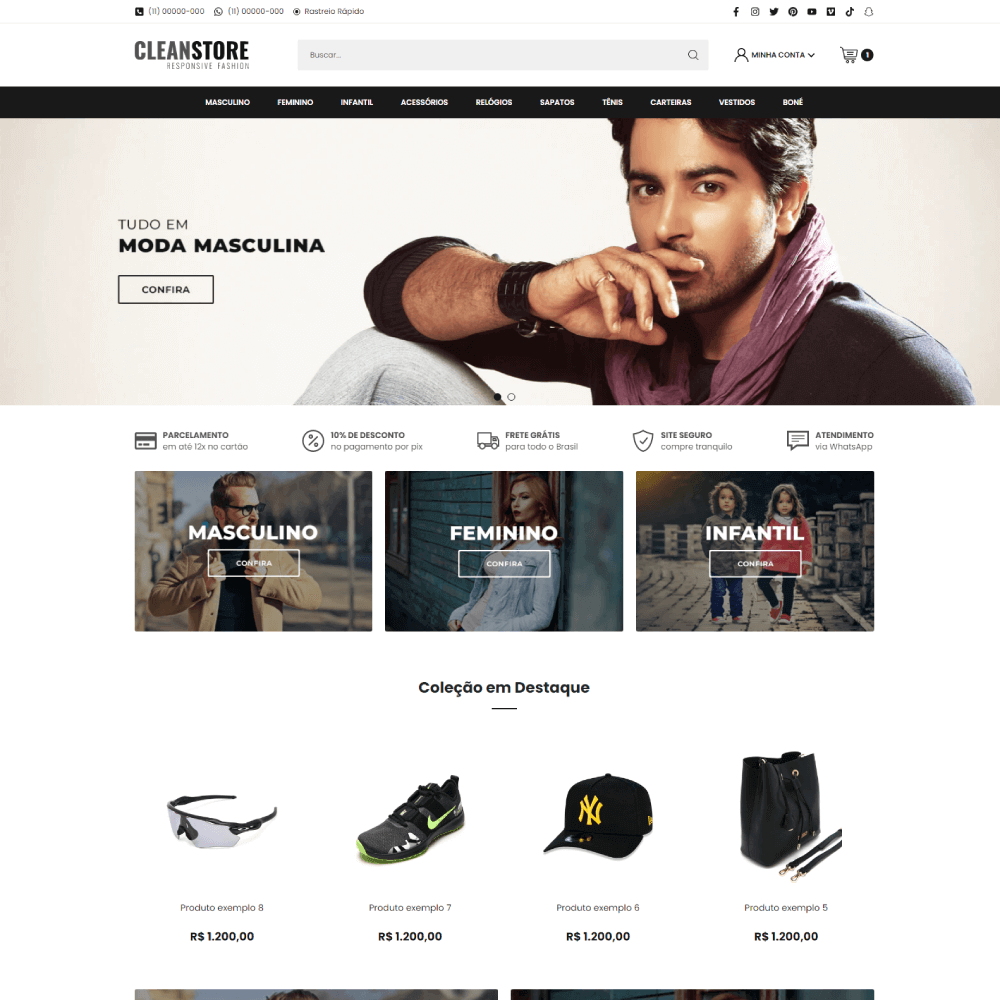 temas para loja virtual shopify