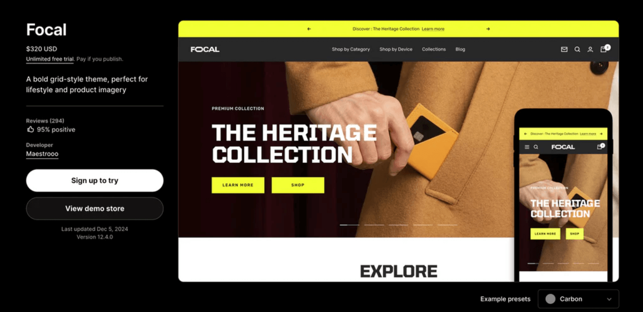 temas para loja virtual shopify