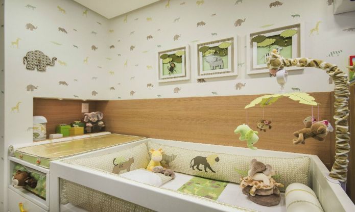 quartinho de bebê montessoriano masculino