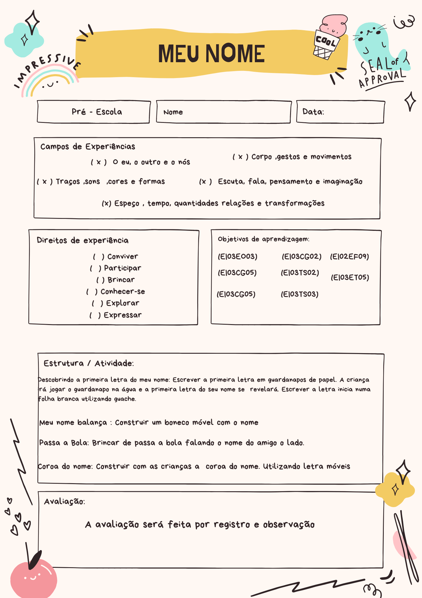 projetos de educação infantil: artes vs. natureza