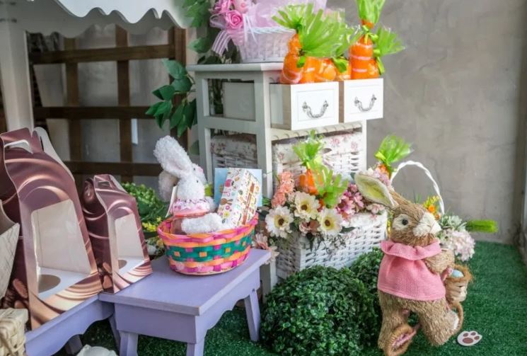 tendências de decoração de páscoa 2026