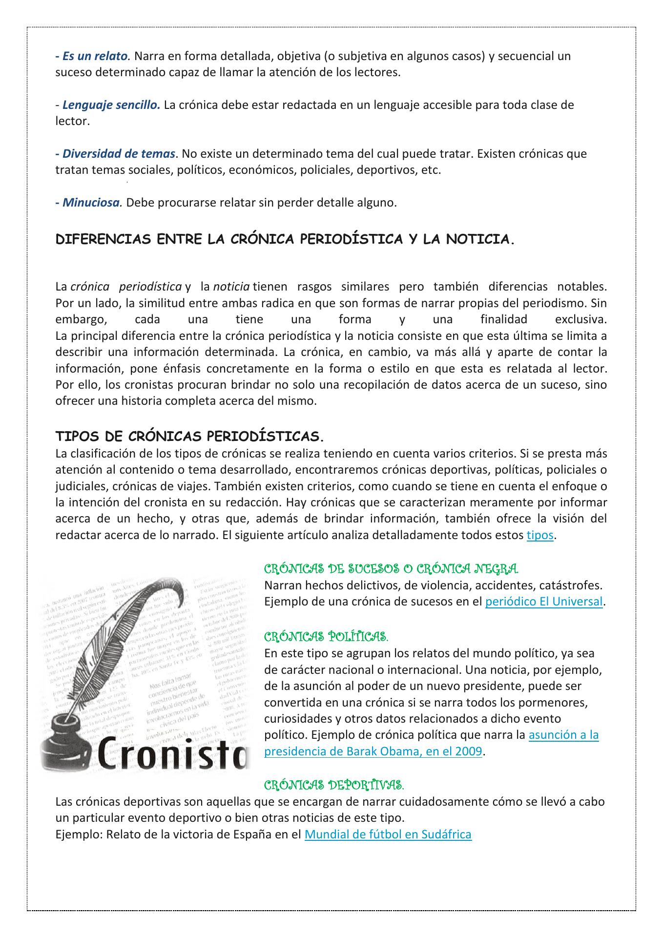 Os Tipos de Crônica e Suas Aplicações na Escrita Criativa