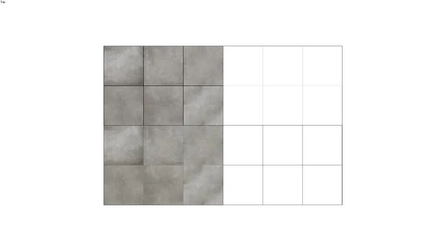Porcelanato cimento queimado externo