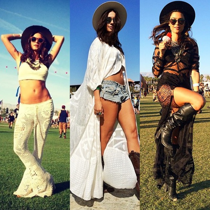 5 looks inesquecíveis de Thaila Ayala no Coachella