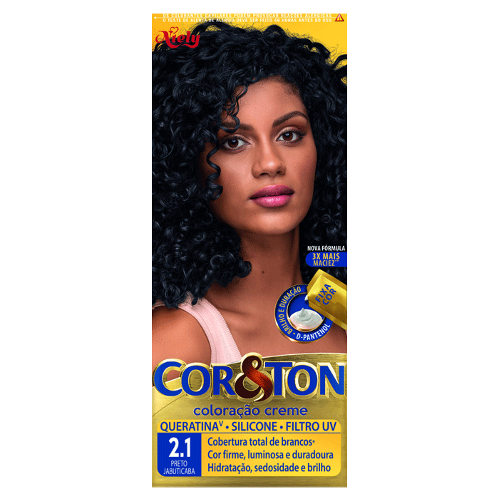 como pintar cabelo preto azulado