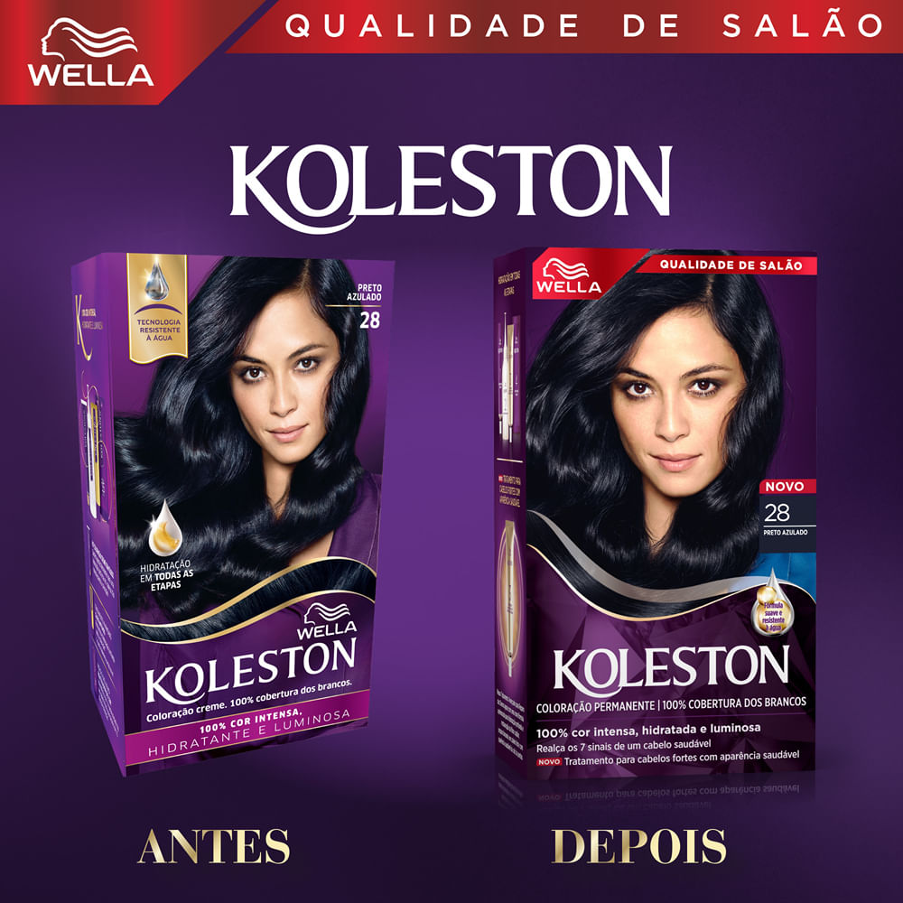 manutenção cabelo preto azulado