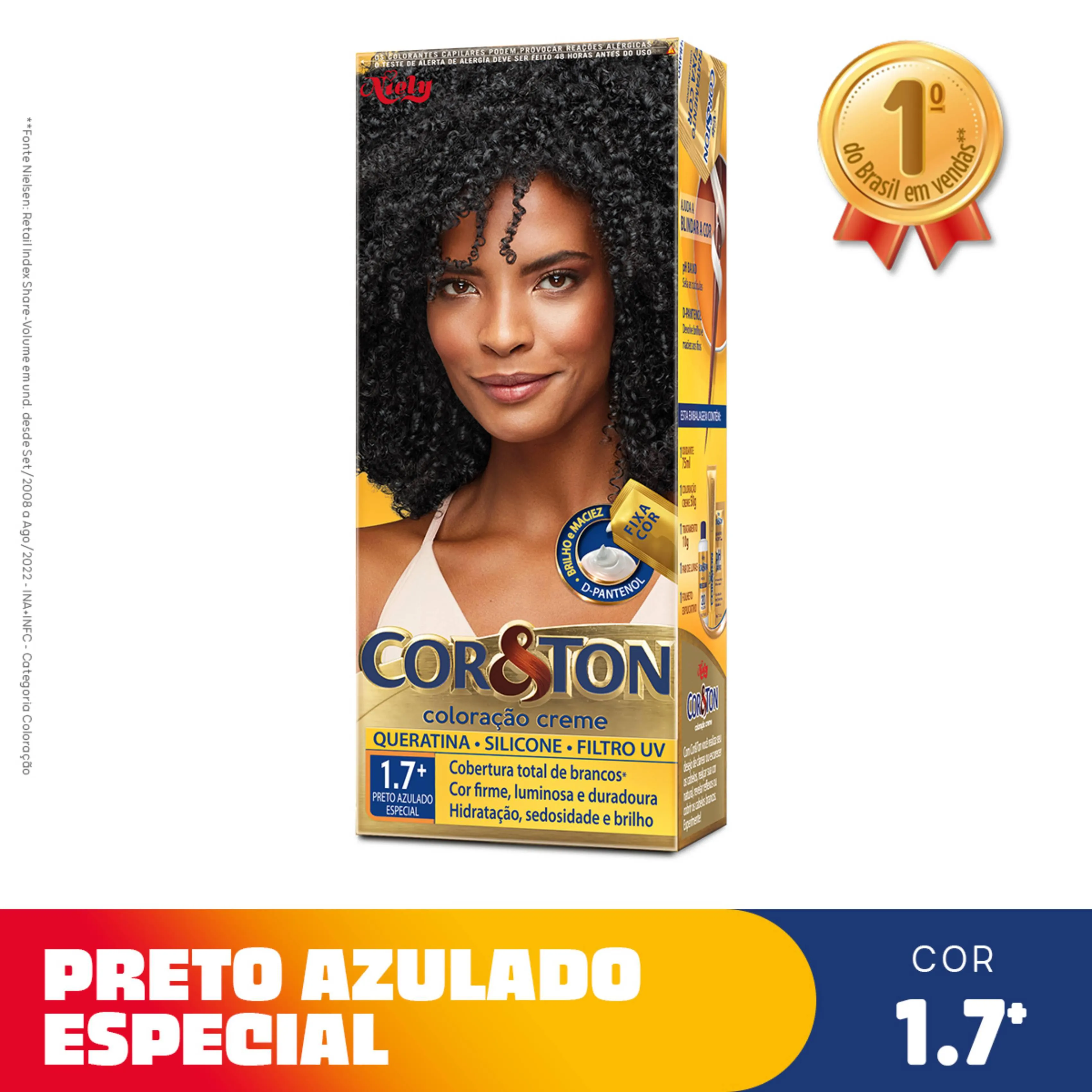 keraton preto azulado