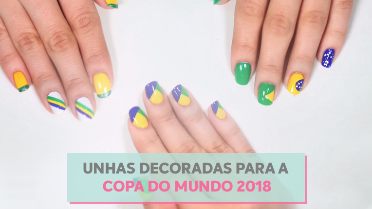 Como Fazer Unhas Decoradas para a Copa do Mundo 2022 (Atualizado)