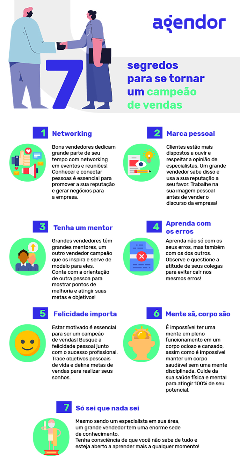 setores venda direta