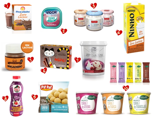 melhores produtos sem lactose para vender