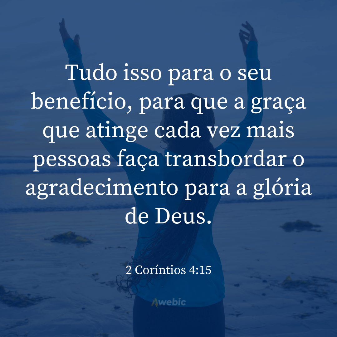 versiculo sobre bencao de Deus