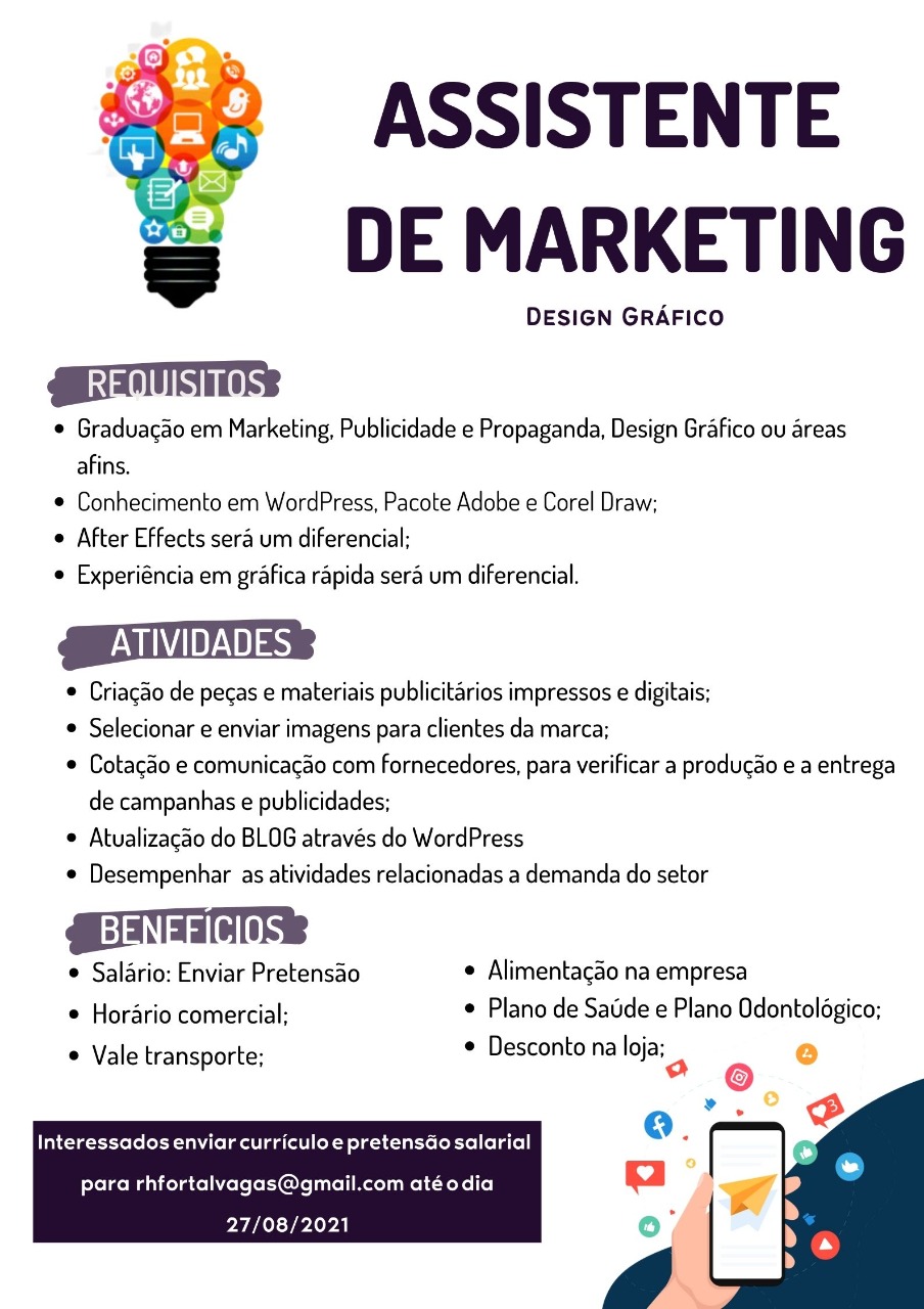 piso salarial assistente de marketing clt