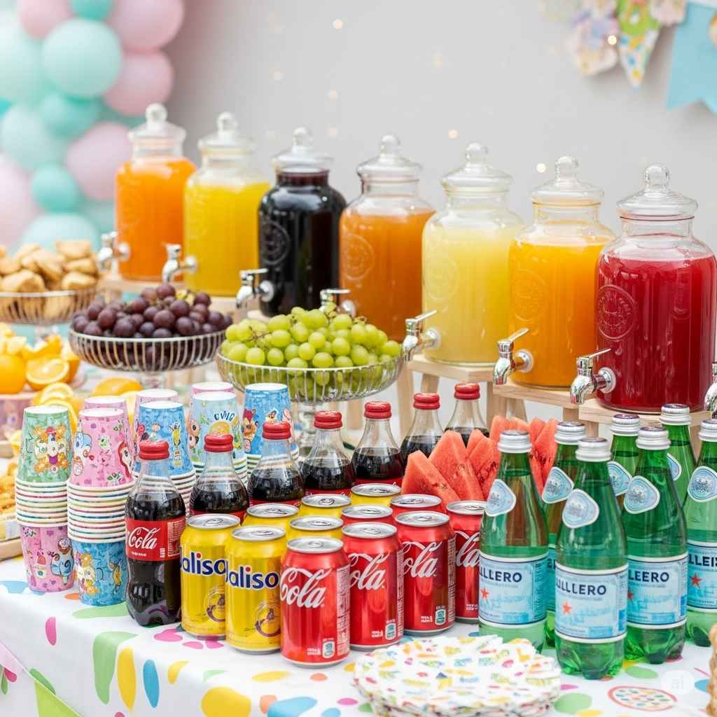 planejamento de bebidas para festa