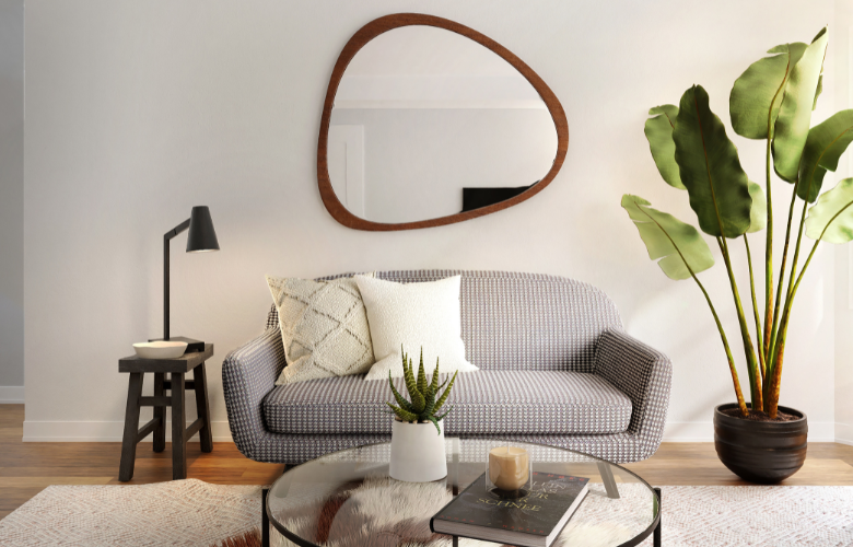 decoração sala simples e barata