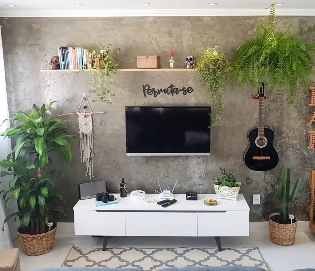 ideias decoração sala simples
