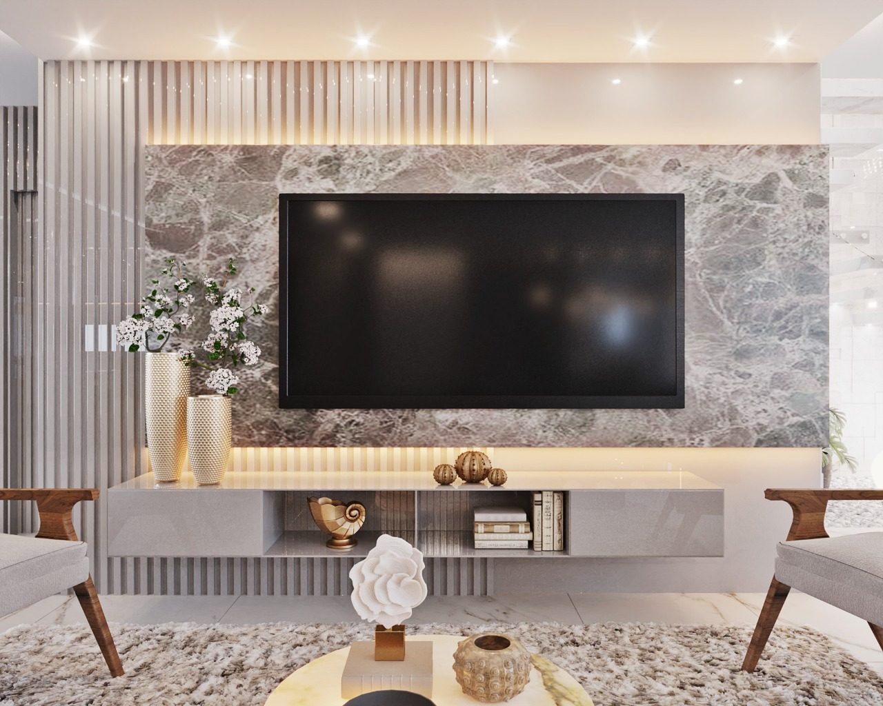 ideias decoração sala simples