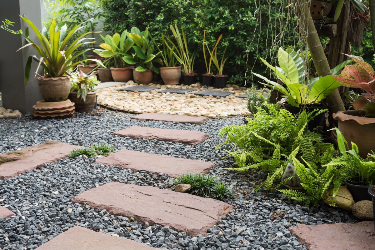 tipos de pedras para jardim