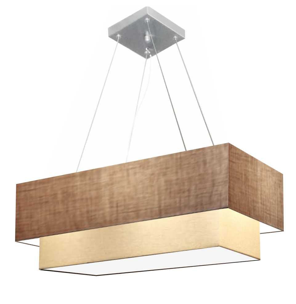 lustre para mesa retangular