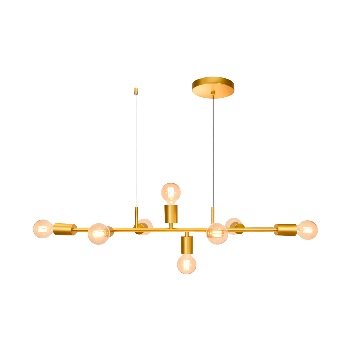 lustre para mesa retangular