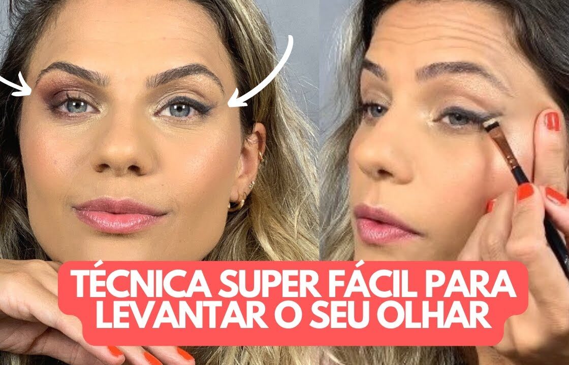 como maquiar olhos caidos