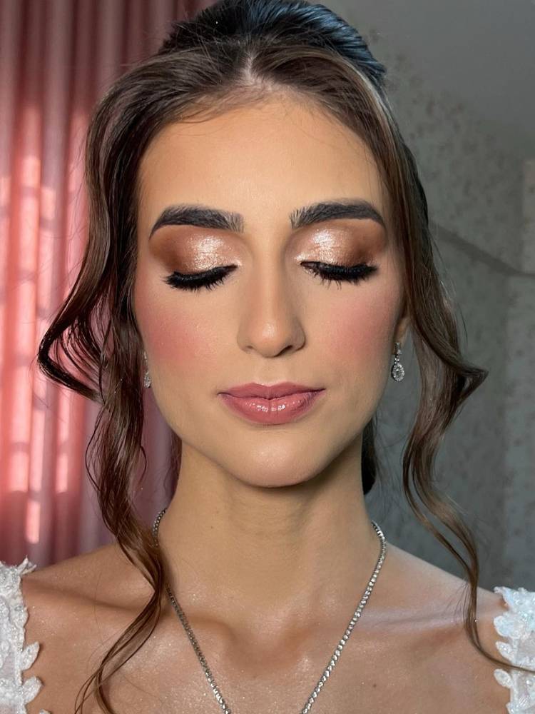 maquiagem noiva minimalista