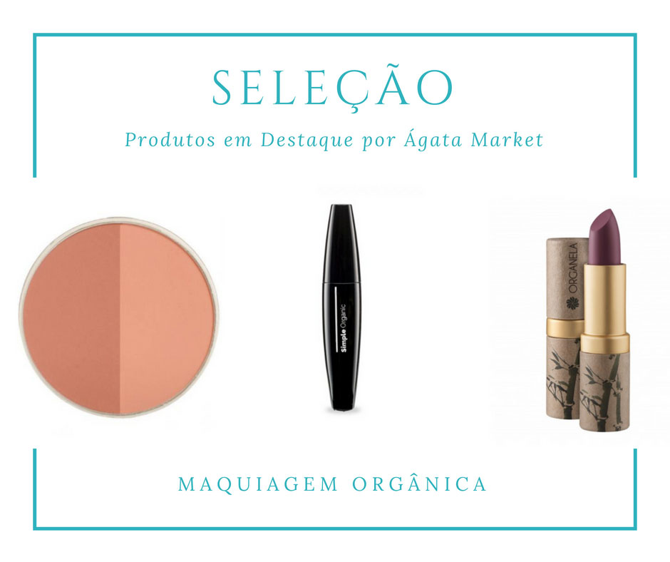 skincare e maquiagem combinados veganos