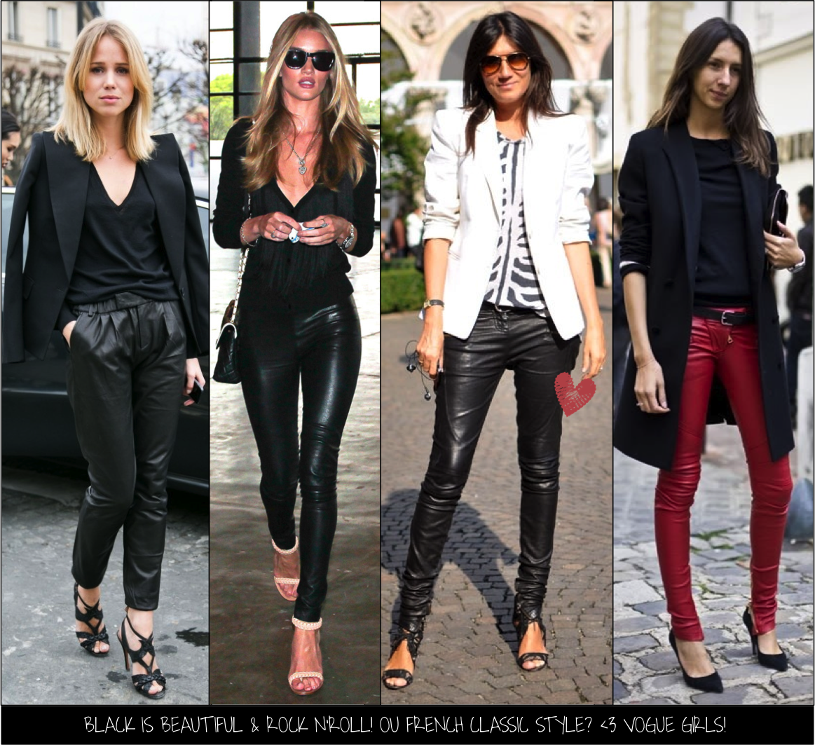 looks com calça de couro skinny