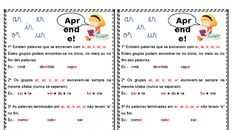 palavras com ar e significados específicos
