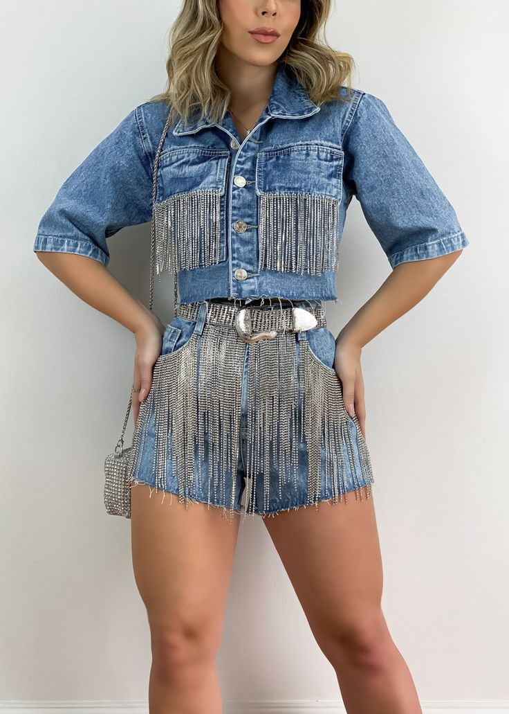 short jeans glamouroso