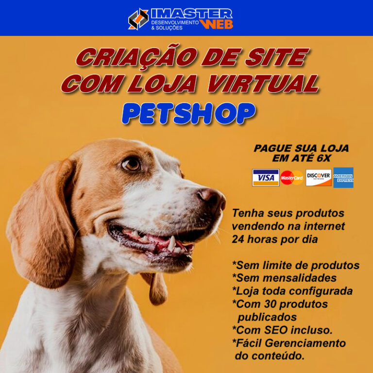 vender produtos para cachorro online